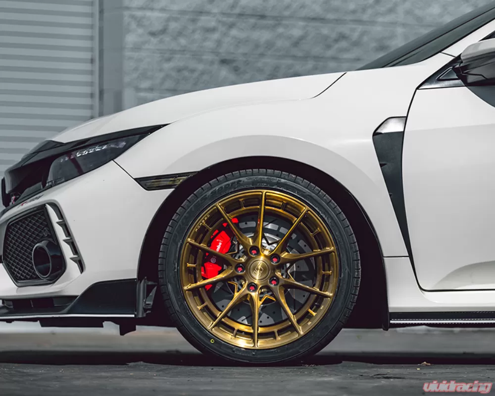 Honda Civic Type-R D03-R Wheel Package (Brushed Gold) - Image 18