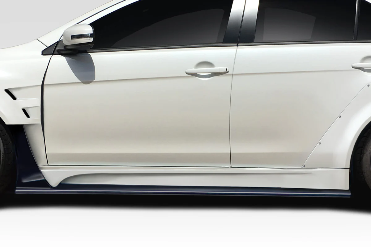 Lancer Evolution X (2008-2017) Vantix Side Skirt Rocker Panels - Image 4