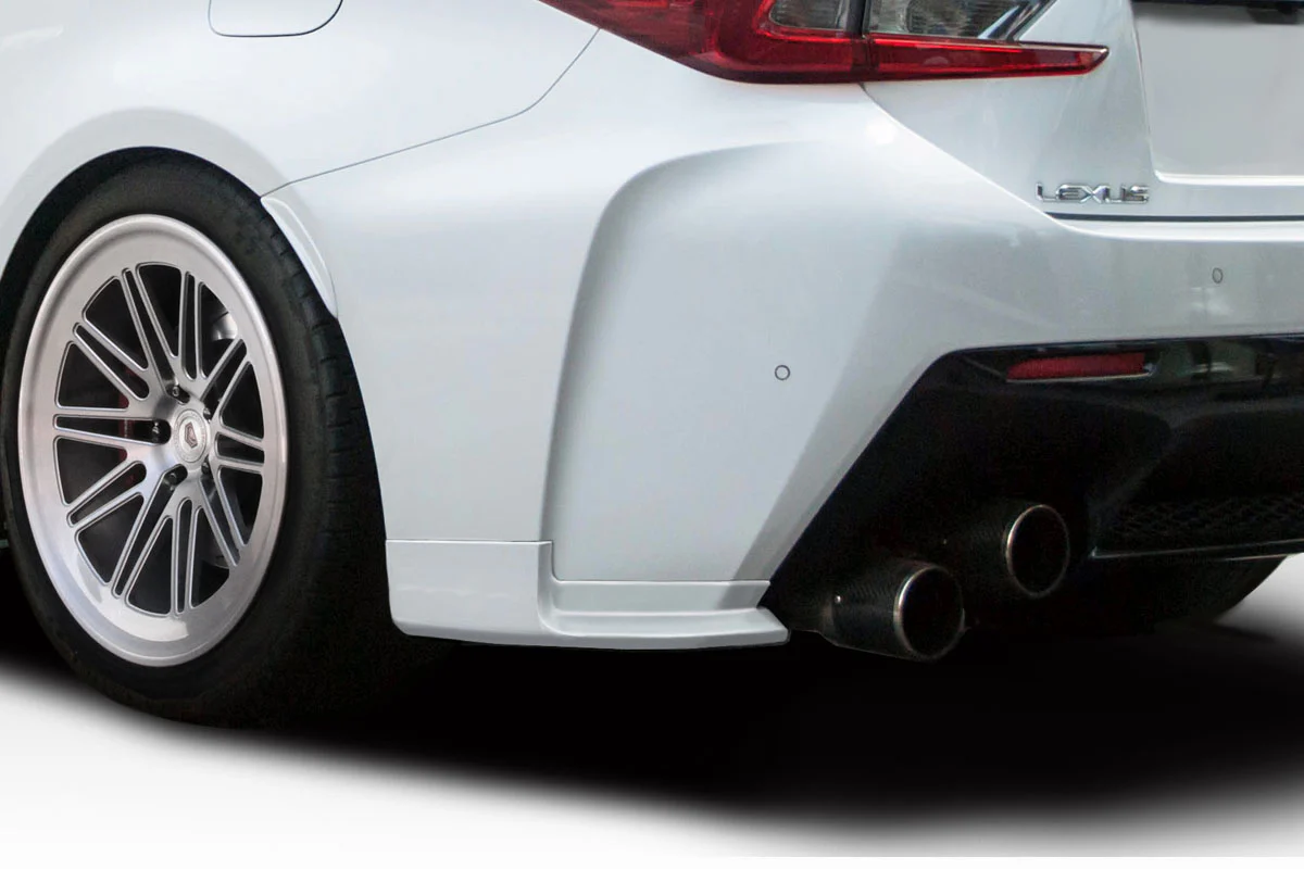 Lexus RC F (2015-2019) Alpha Rear Lip Add-Ons - Image 5