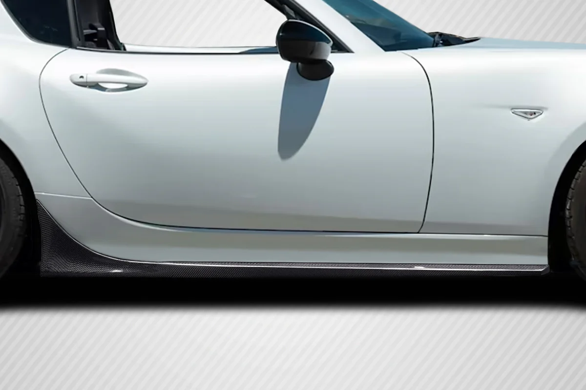 Mazda Miata (2016-2023) Carbon Fiber Levan Side Skirt Rocker Panels - Image 4