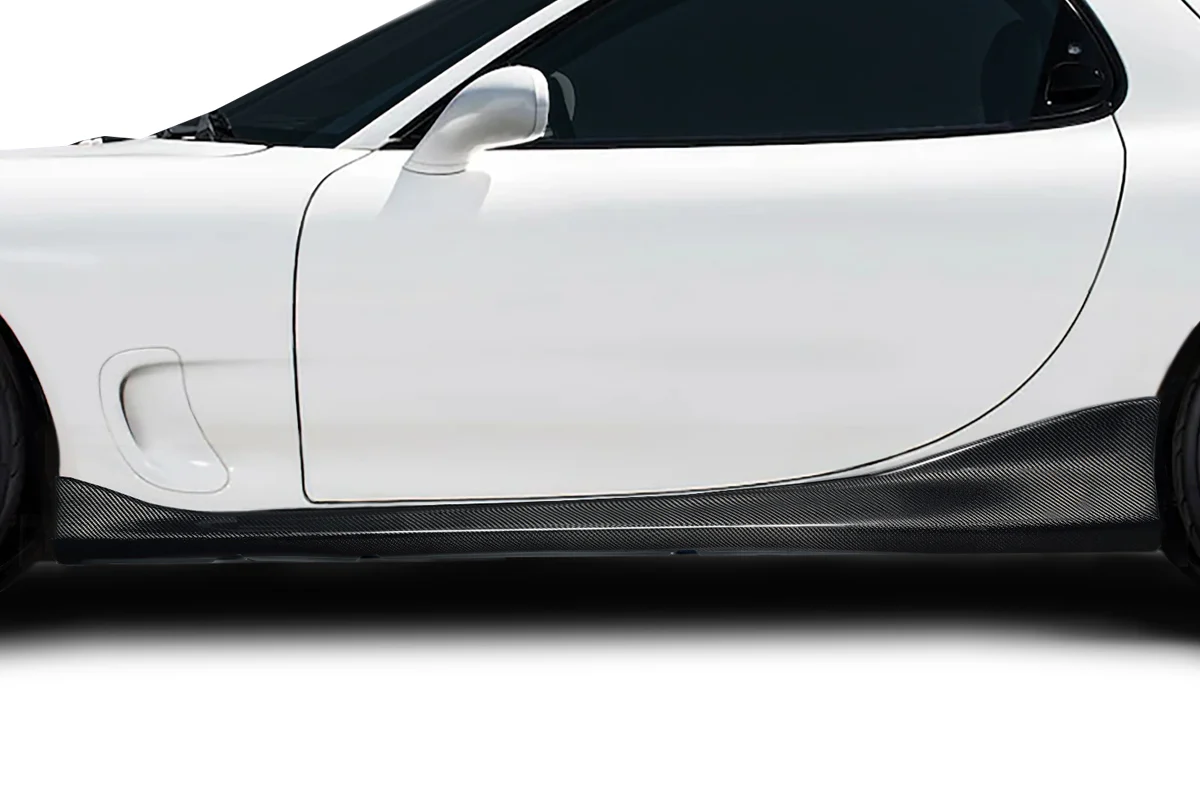 Mazda RX-7 (1993-1997) Carbon Fiber 99 Spec Look Side Skirt Rocker Panels - Image 5