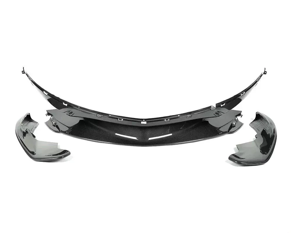 McLaren 570S / 570GT Carbon Fiber 3-Piece Front Lip - Image 3