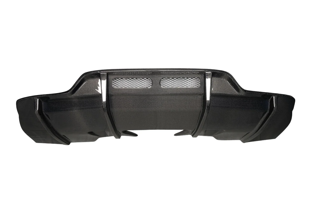 Mercedes C-Class C63 AMG (2015-2018) Carbon Fiber Rear Diffuser - Image 2