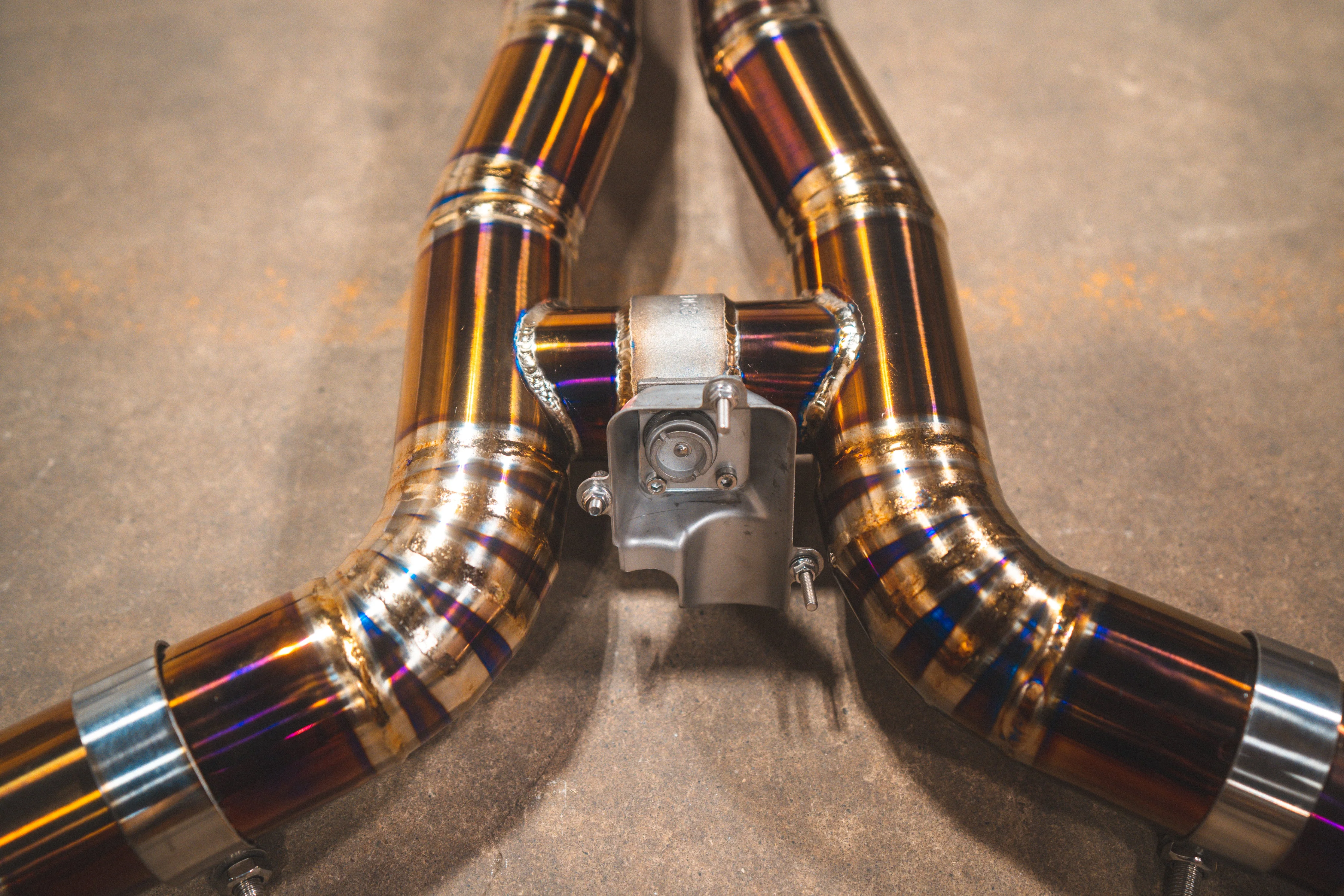 Mercedes C63 W205 Valved Sport Exhaust System - Image 11