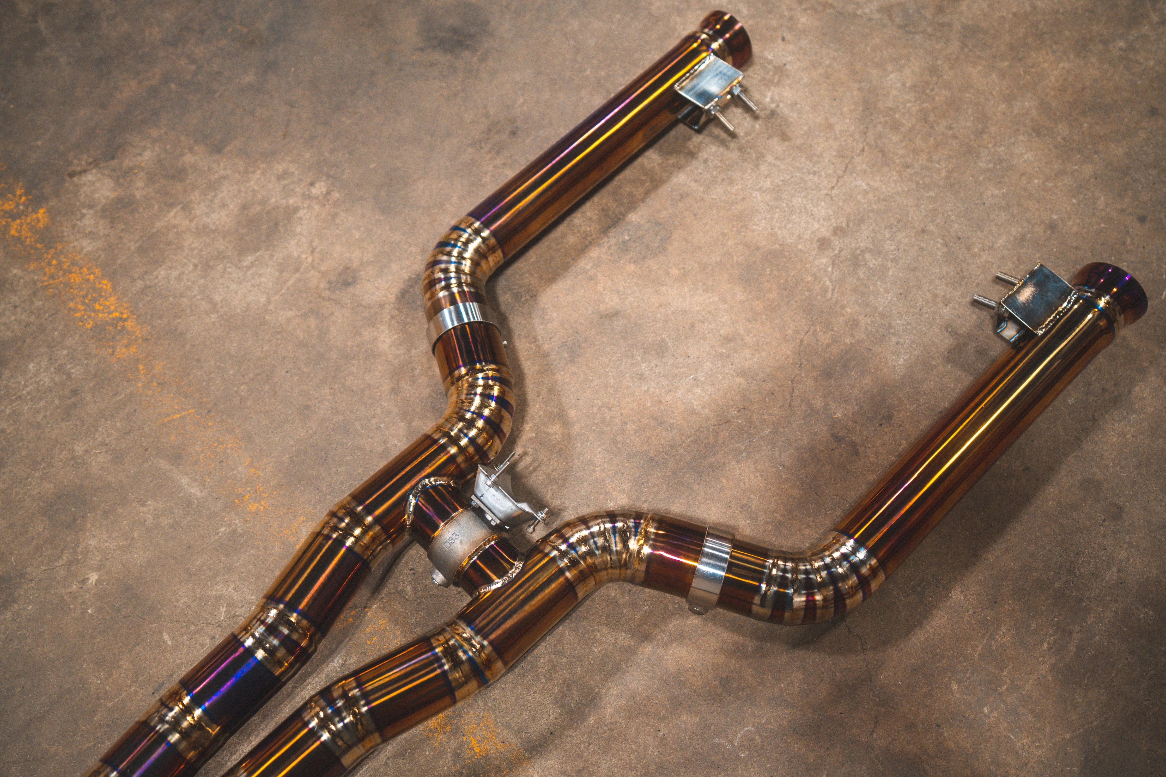 Mercedes C63 W205 Valved Sport Exhaust System - Image 4