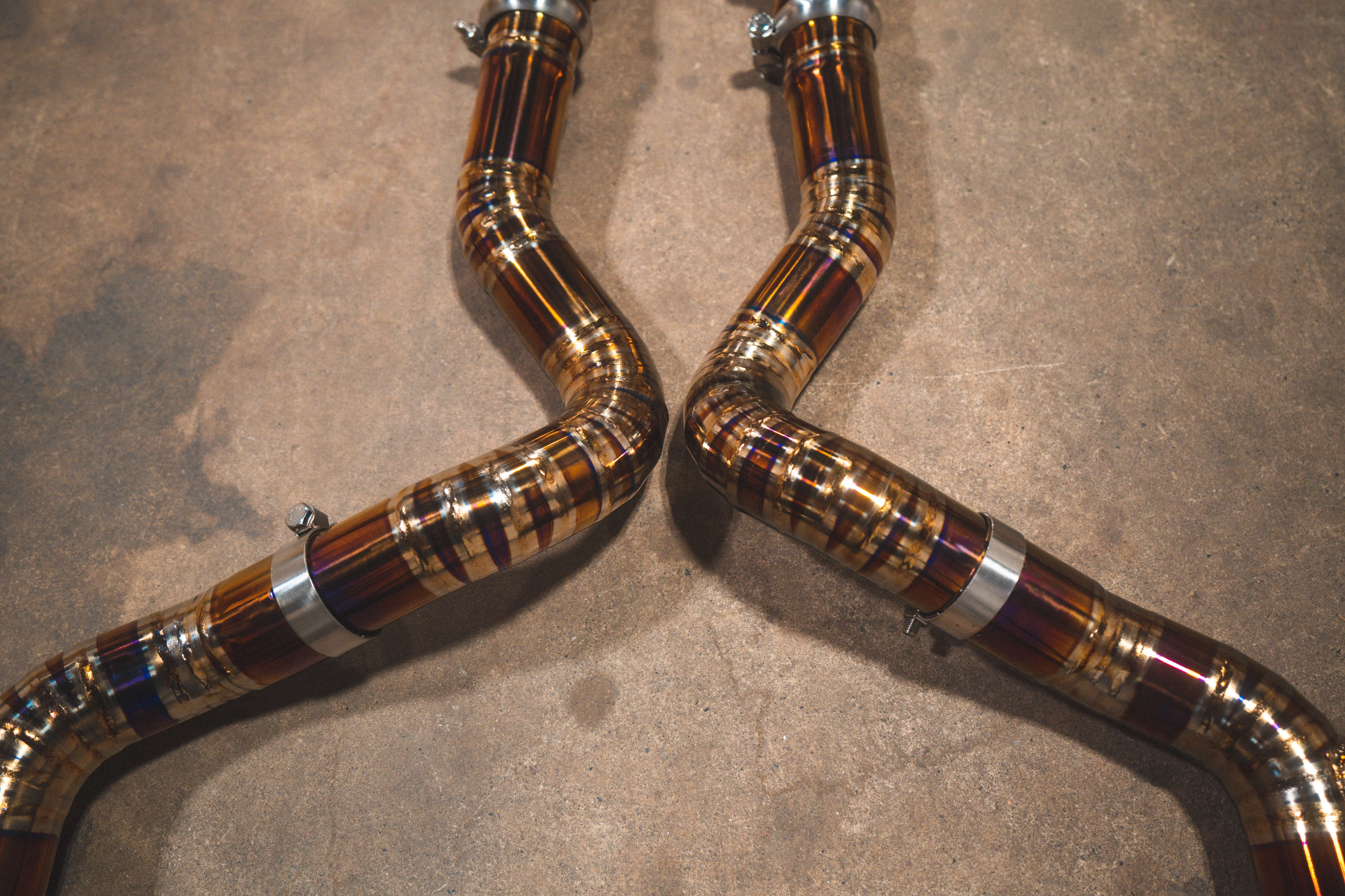 Mercedes C63 W205 Valved Sport Exhaust System - Image 5