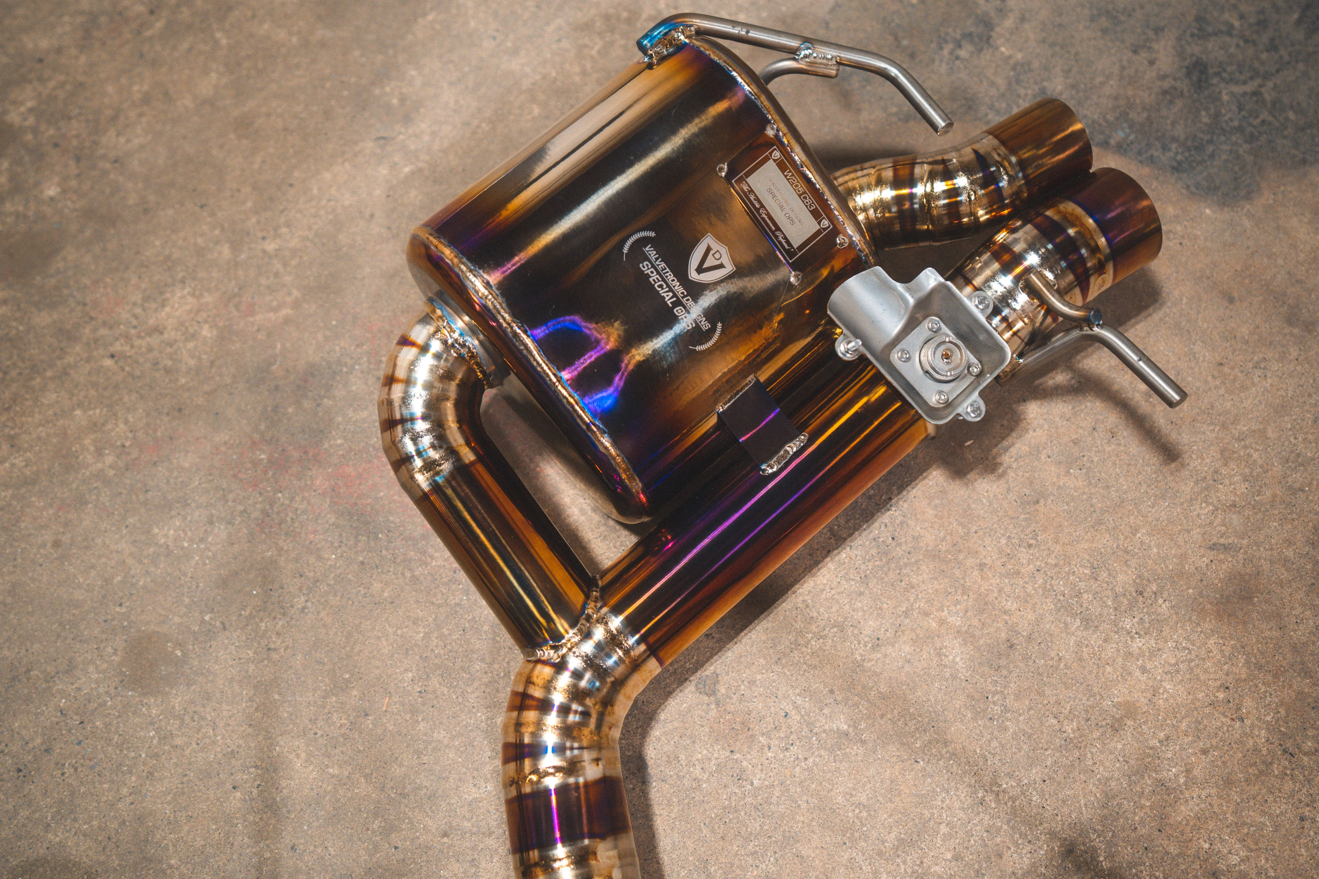 Mercedes C63 W205 Valved Sport Exhaust System - Image 6