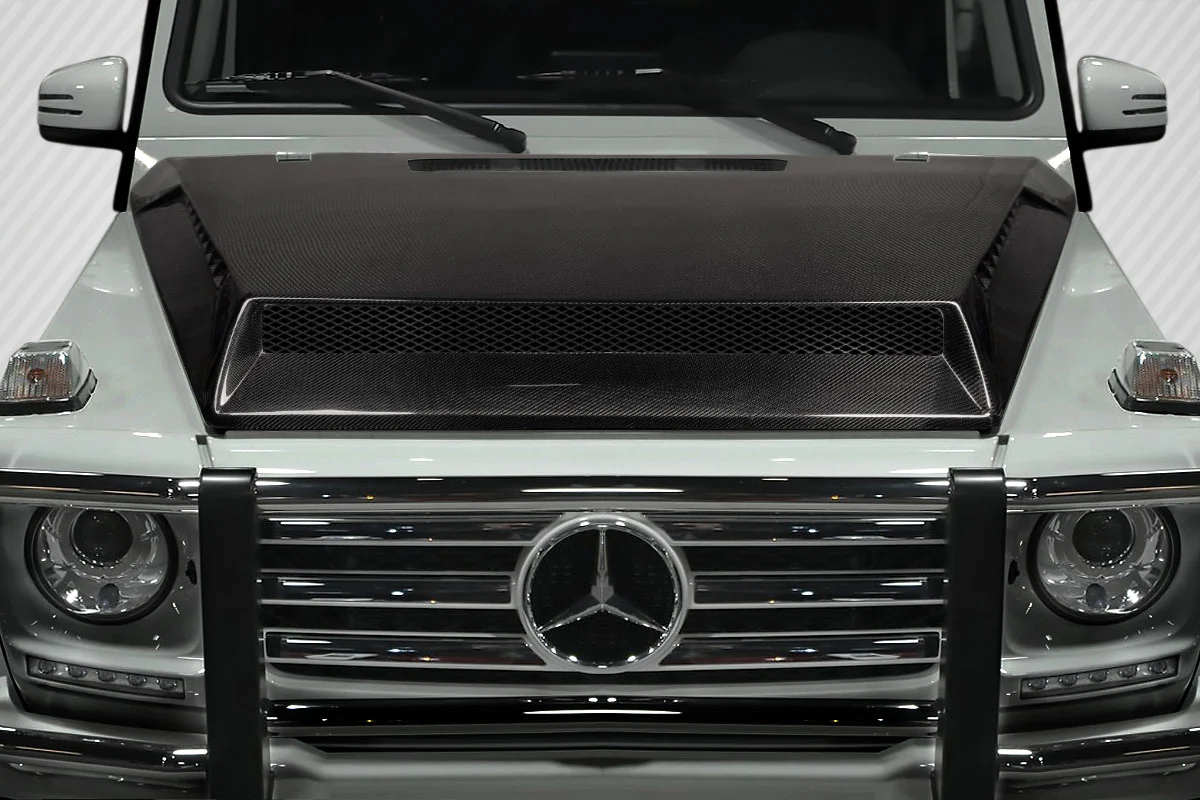 Mercedes G-Class (2000-2018) Carbon Fiber Behemoth Hood - Image 10