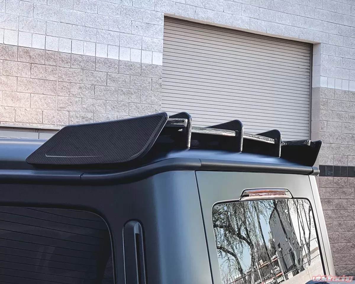 Mercedes G63 AMG Carbon Fiber Roof Spoiler - Image 6