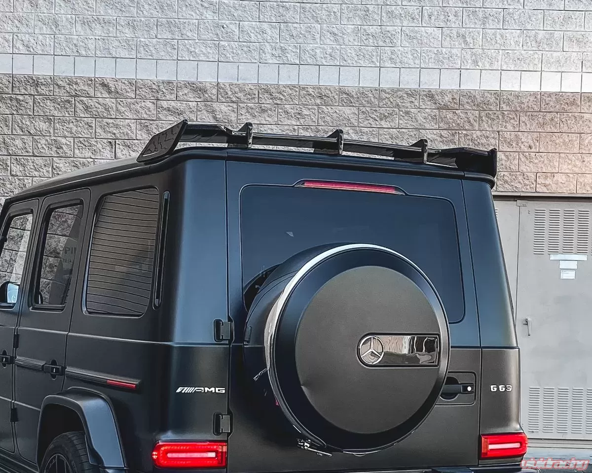 Mercedes G63 AMG Carbon Fiber Roof Spoiler - Image 7