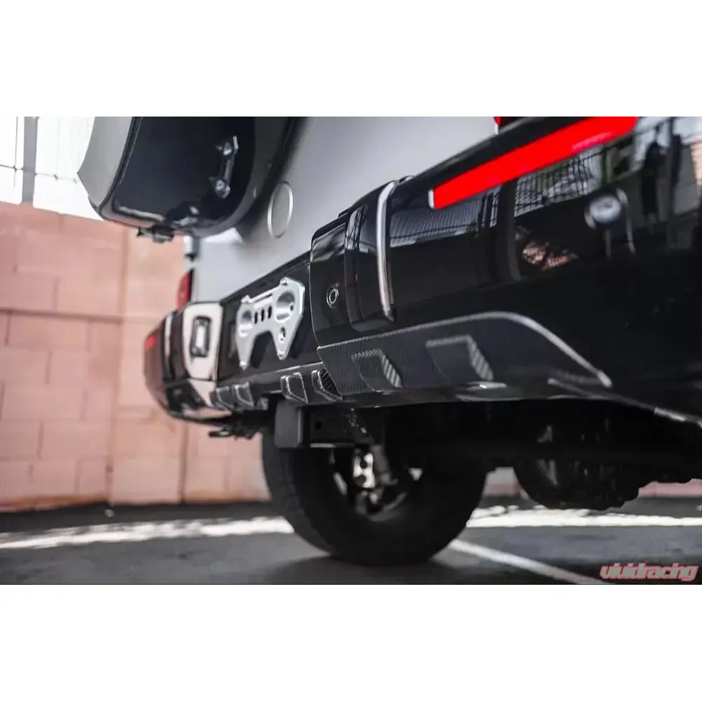 Mercedes G63 Carbon Fiber Rear Diffuser (Gloss Finish) - Image 7