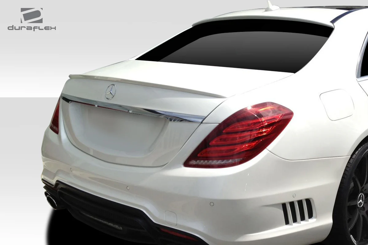 Mercedes S-Class W222 (2014-2020) W-1 Trunk Wing Spoiler - Image 9