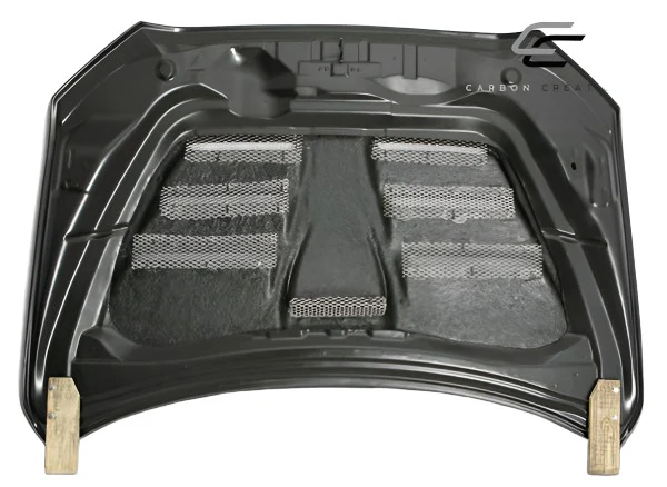 Mitsubishi Evolution X (2008-2017) Carbon Fiber Dritech GT Concept Hood - Image 2