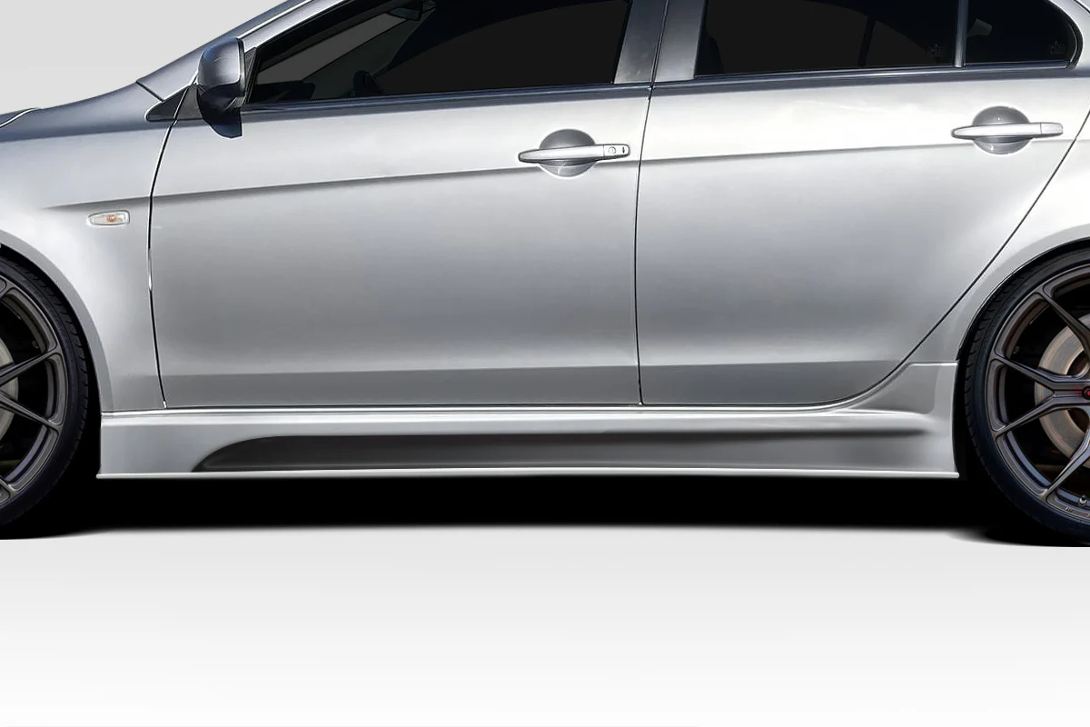 Mitsubishi Evolution X (2008-2017) UN Track Side Skirts Rocker Panels - Image 4