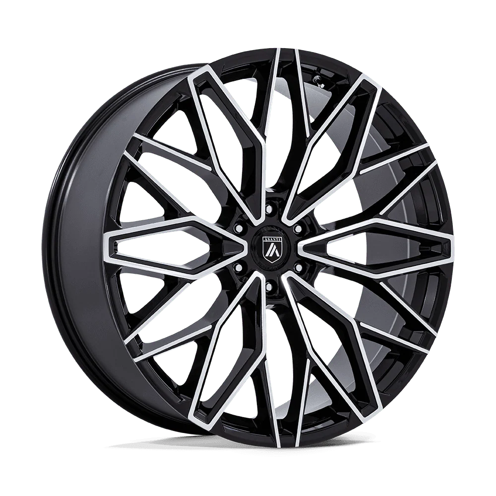 Mogul 6 Wheel (Gloss Black/Machined)
