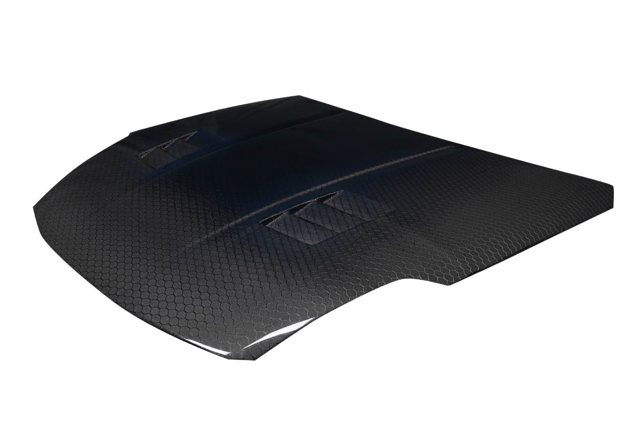 Nissan 350Z Z33 (2003-2006) Carbon Fiber Geo6ix Dritech JGTC Hood - Image 2