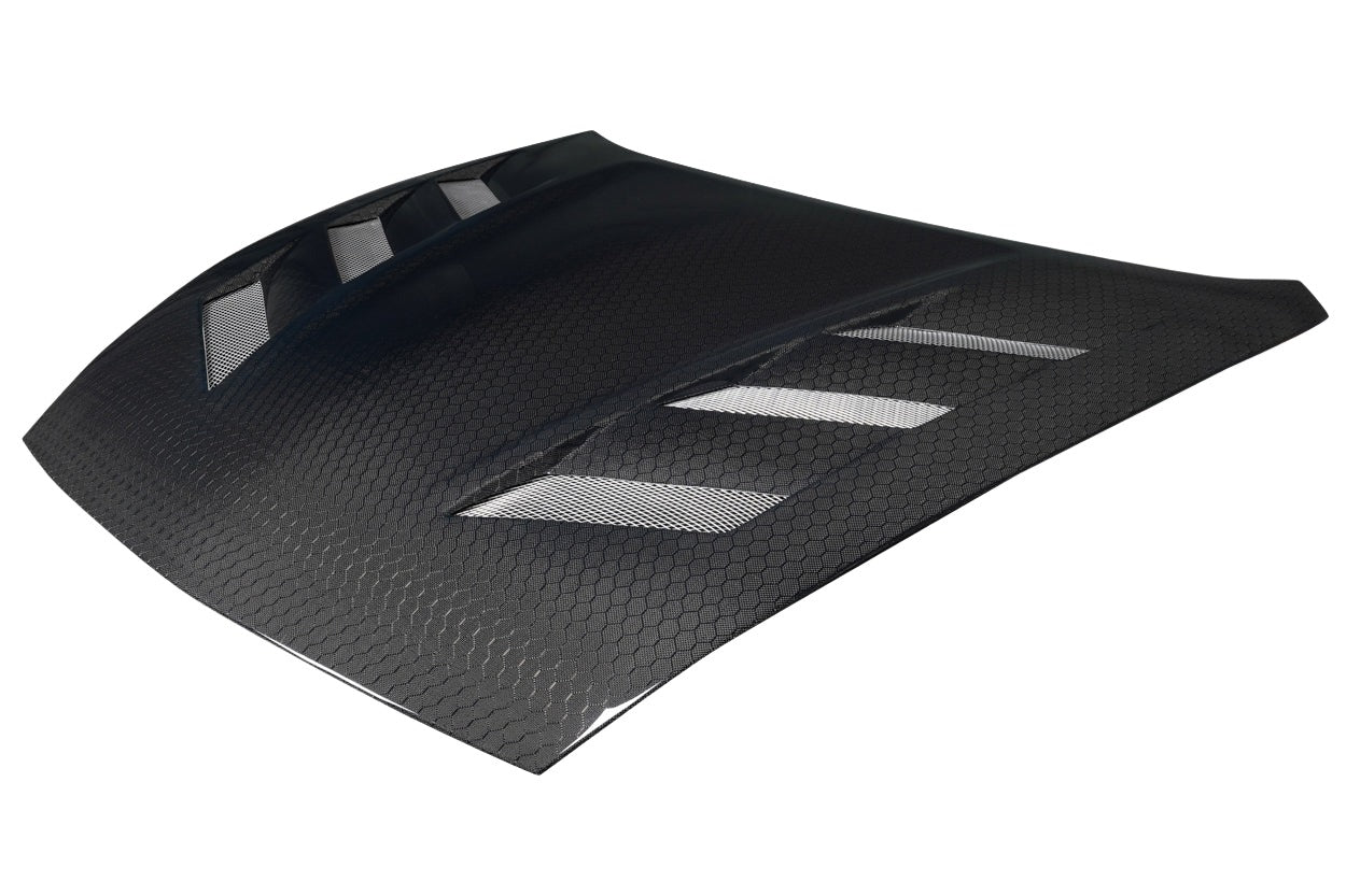 Nissan 370Z Z34 (2009-2020) Carbon Fiber Geo6ix AM-S Hood - Image 2