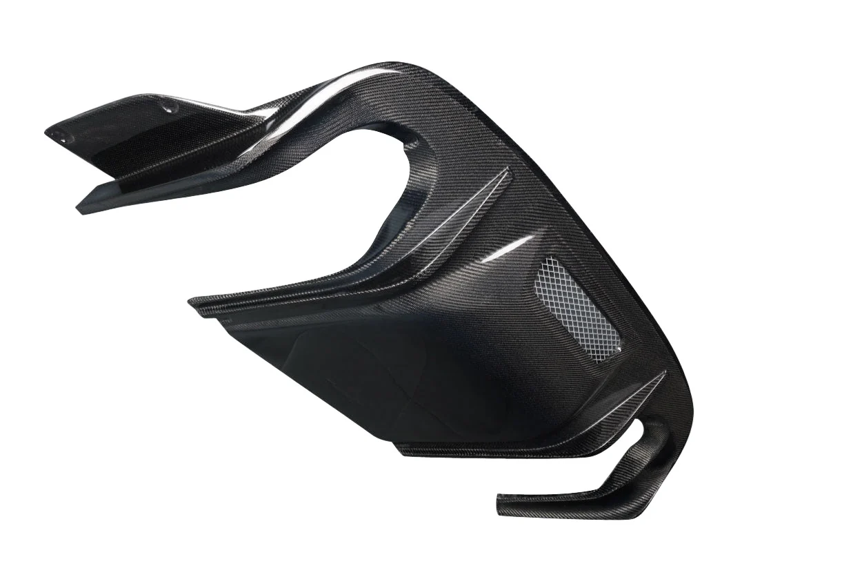 Nissan 370Z Z34 (2009-2020) Carbon Fiber Zenith Rear Diffuser - Image 2