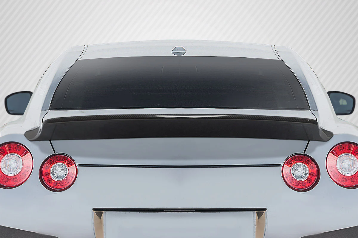Nissan GT-R R35 (2009-2021) Carbon Fiber Duckbill Rear Wing Spoiler