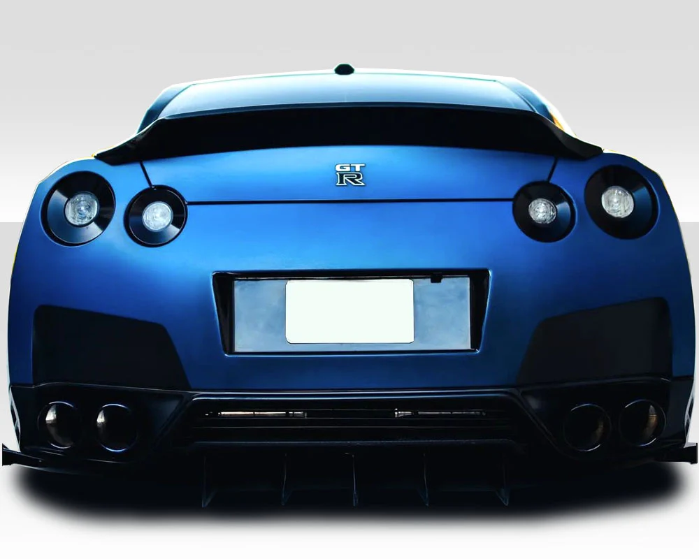 Nissan GT-R R35 (2009-2021) Carbon Fiber Duckbill Rear Wing Spoiler - Image 2