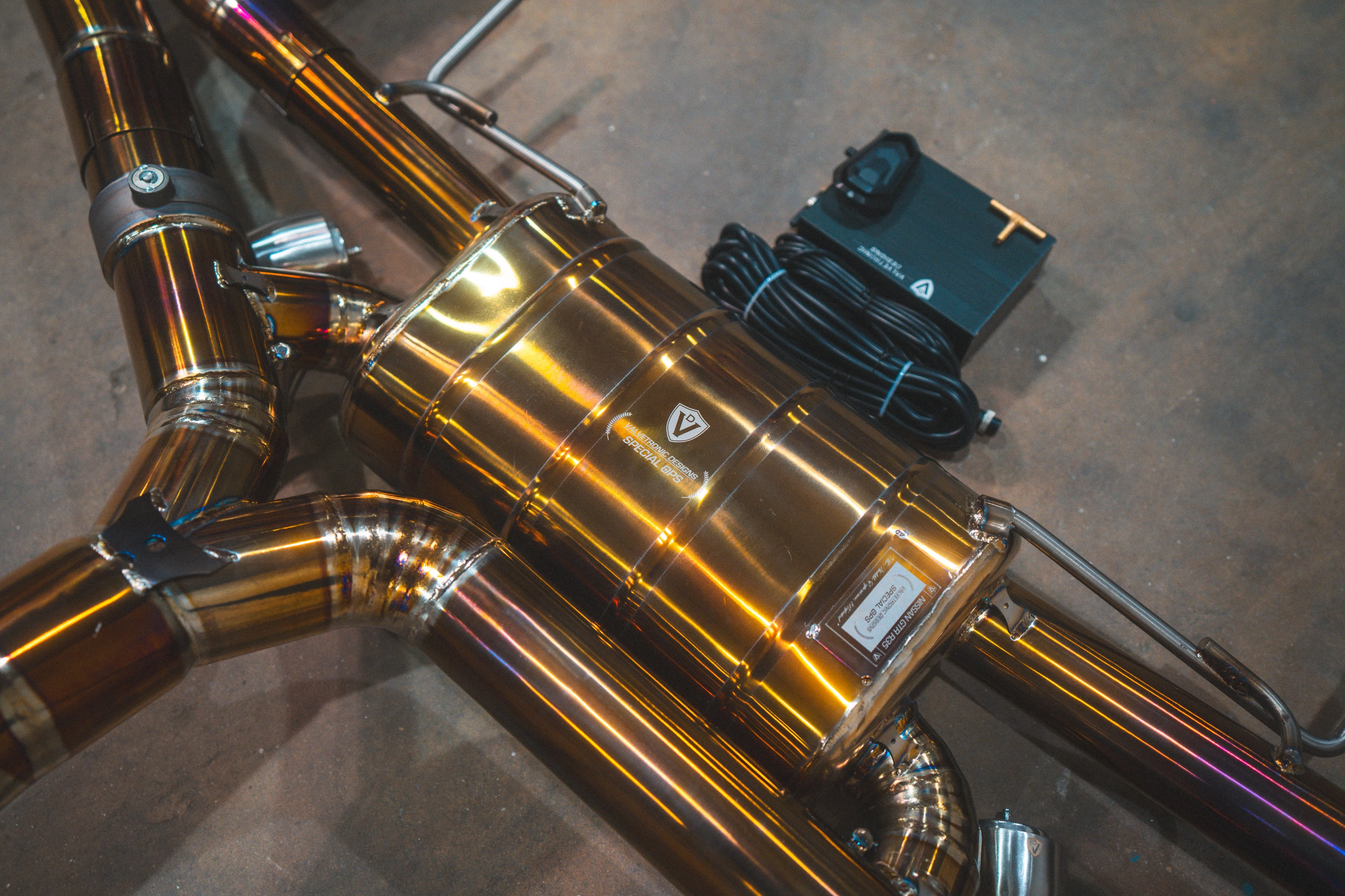 Nissan GT-R R35 Valved Sport Exhaust System - Image 12