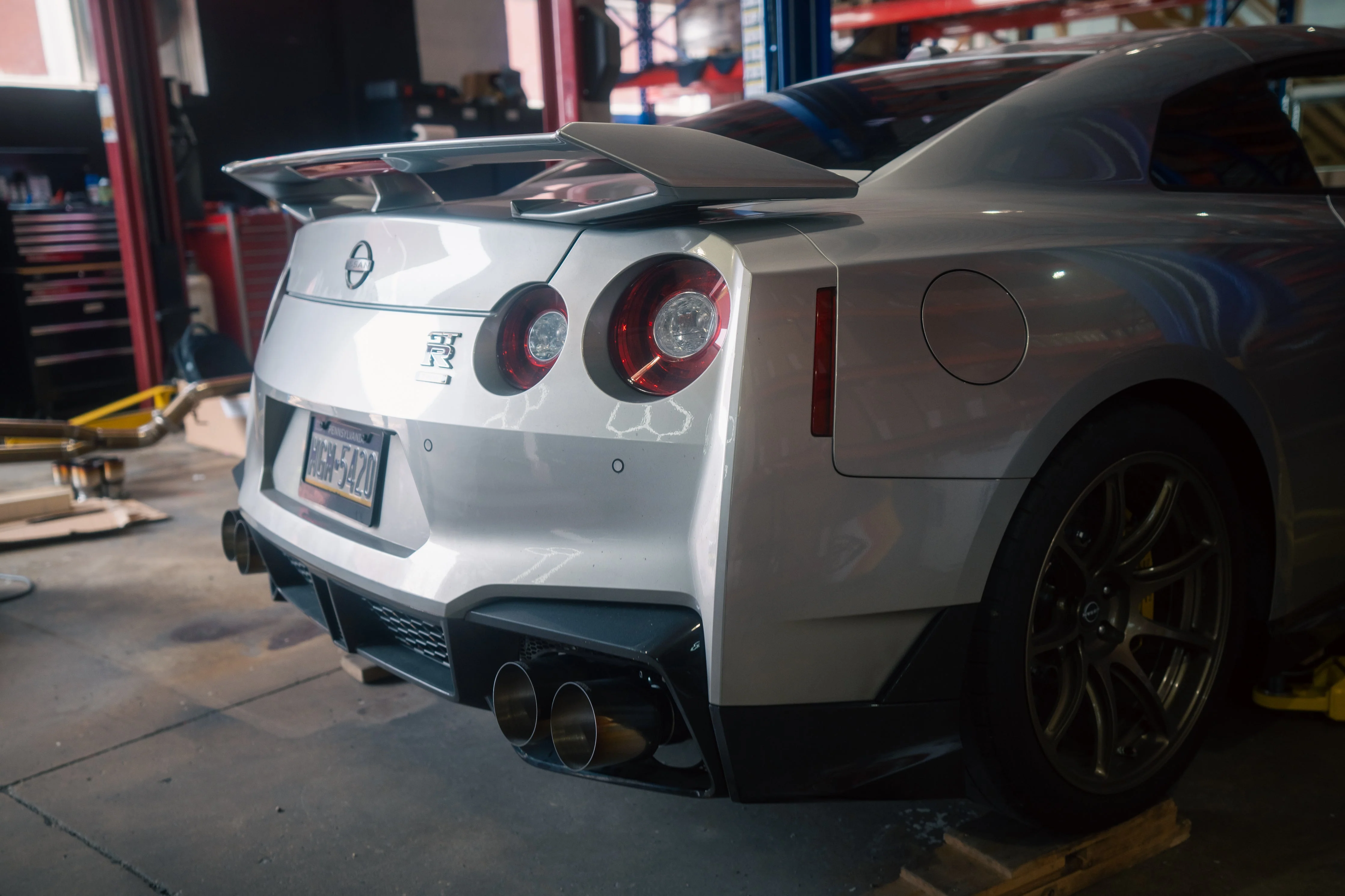 Nissan GT-R R35 Valved Sport Exhaust System - Image 40