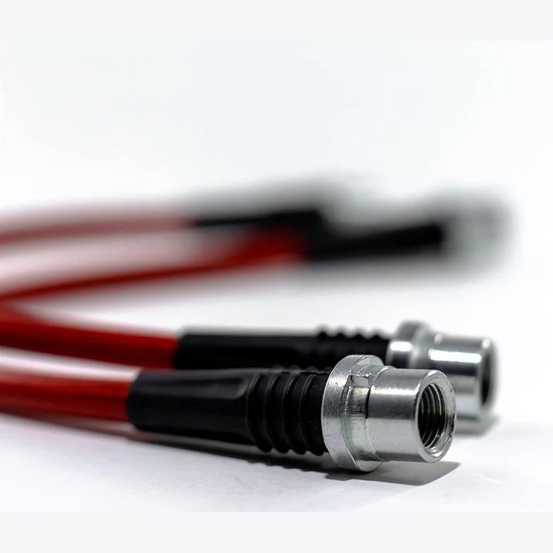 Porsche 911 Carrera Rear Steel Braided Brake Lines - Image 2