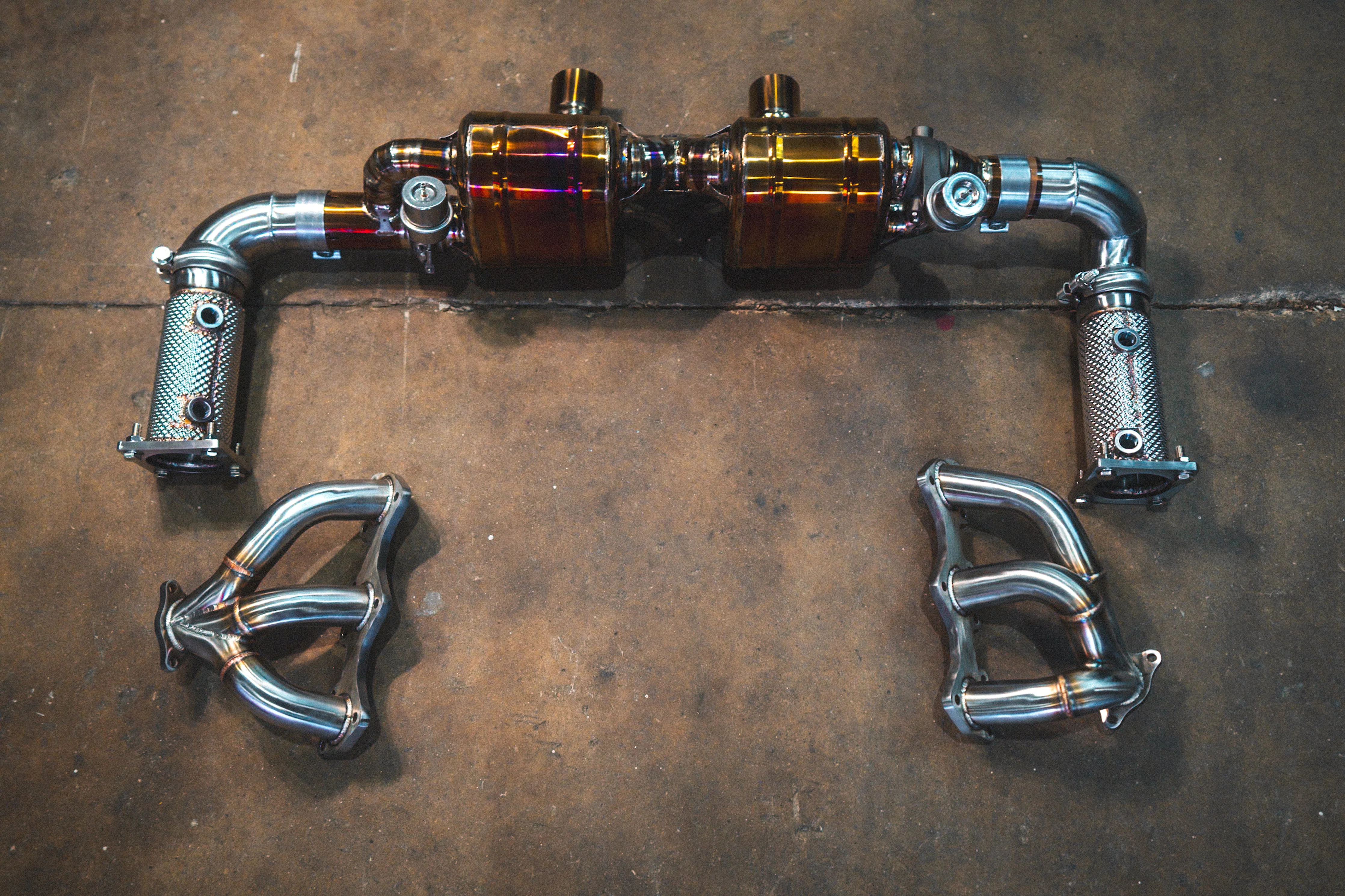 Porsche 991.2 Carrera Valved Sport Exhaust System - Image 3