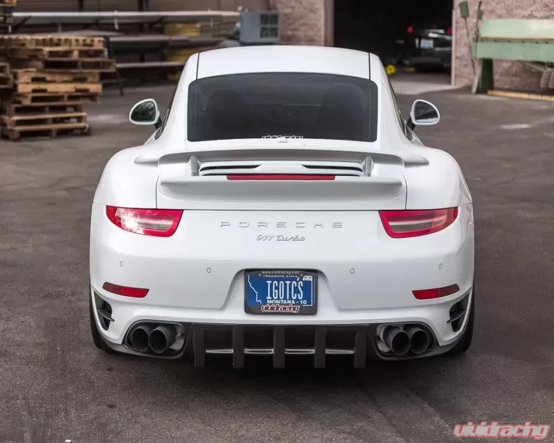 Porsche 991 Turbo Carbon Fiber Rear Diffuser - Image 13