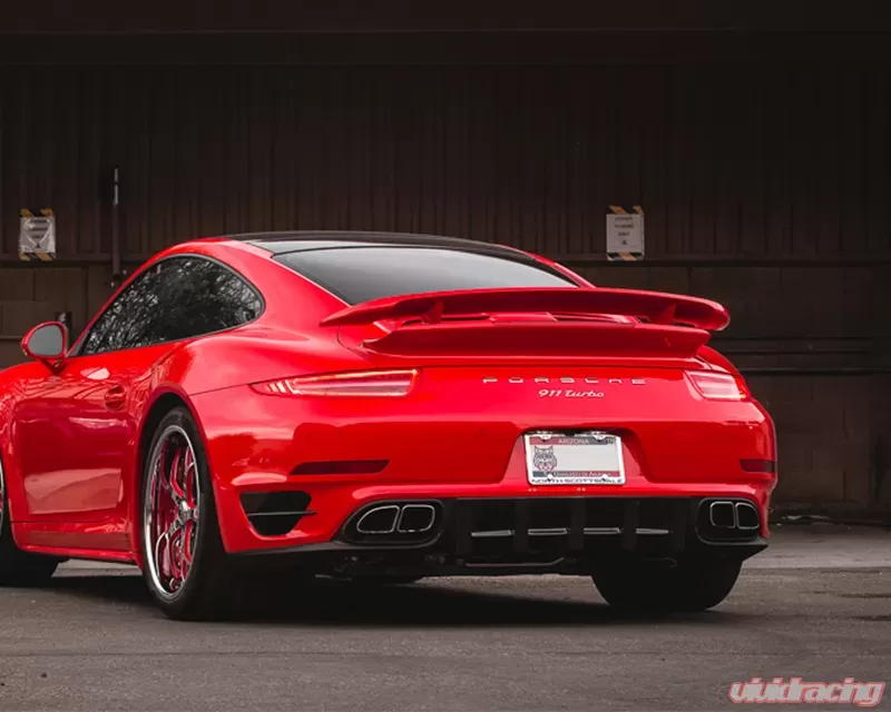 Porsche 991 Turbo Carbon Fiber Rear Diffuser - Image 7