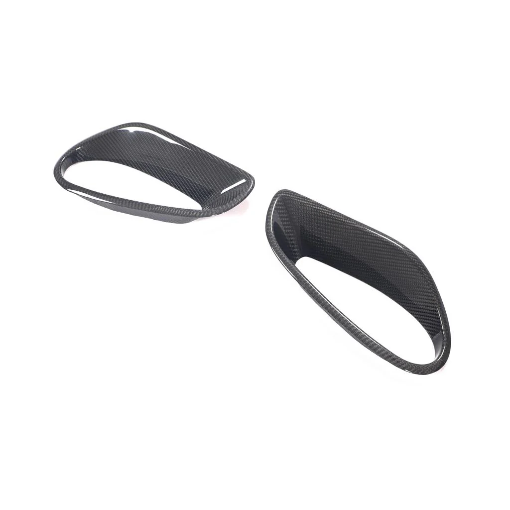 Porsche 991 Turbo S (2014-2016) Carbon Fiber Side Fender Air Intake Scoop Vents - Image 3