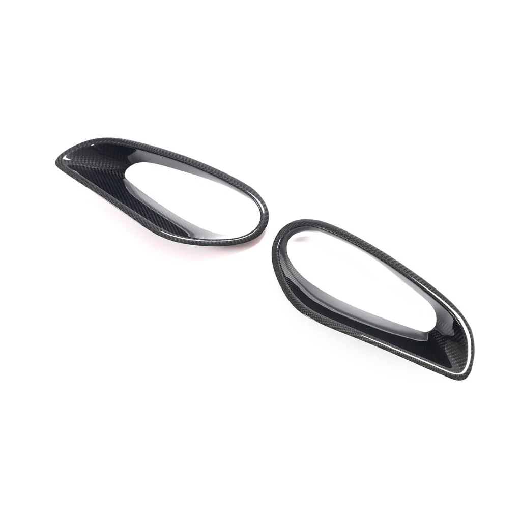 Porsche 991 Turbo S (2014-2016) Carbon Fiber Side Fender Air Intake Scoop Vents - Image 4