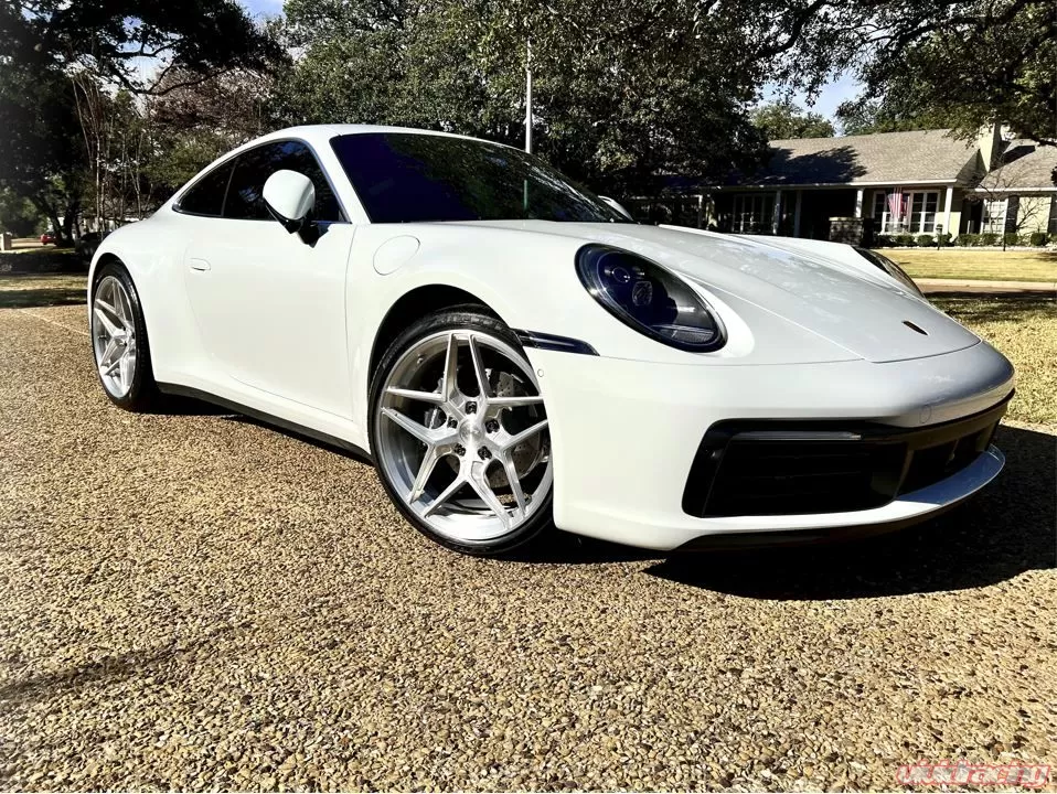 Porsche 992 Turbo / 992 Carrera D04 Wheel Package (Brushed) - Image 8