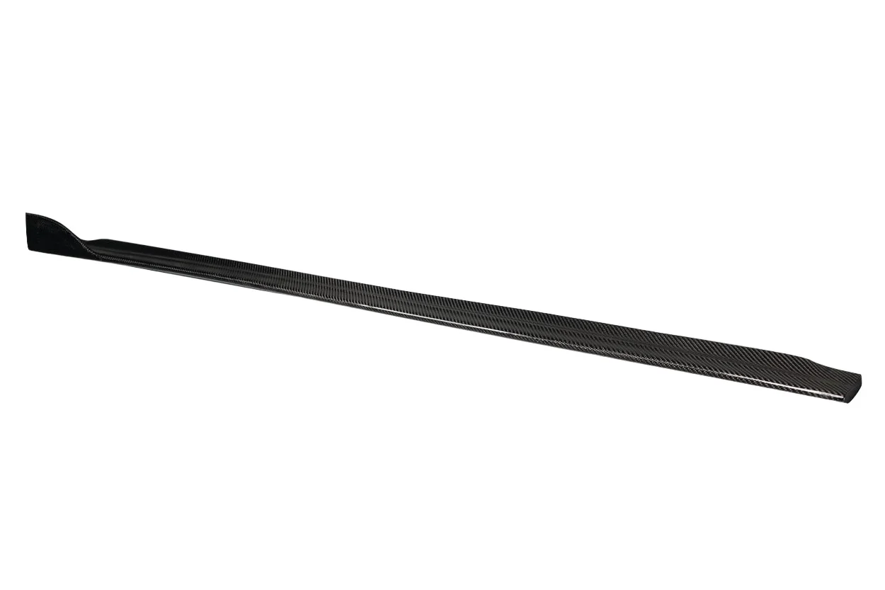 Porsche Cayman (2014-2016) Carbon Fiber Motox Side Skirt Rocker Panel Splitters - Image 3