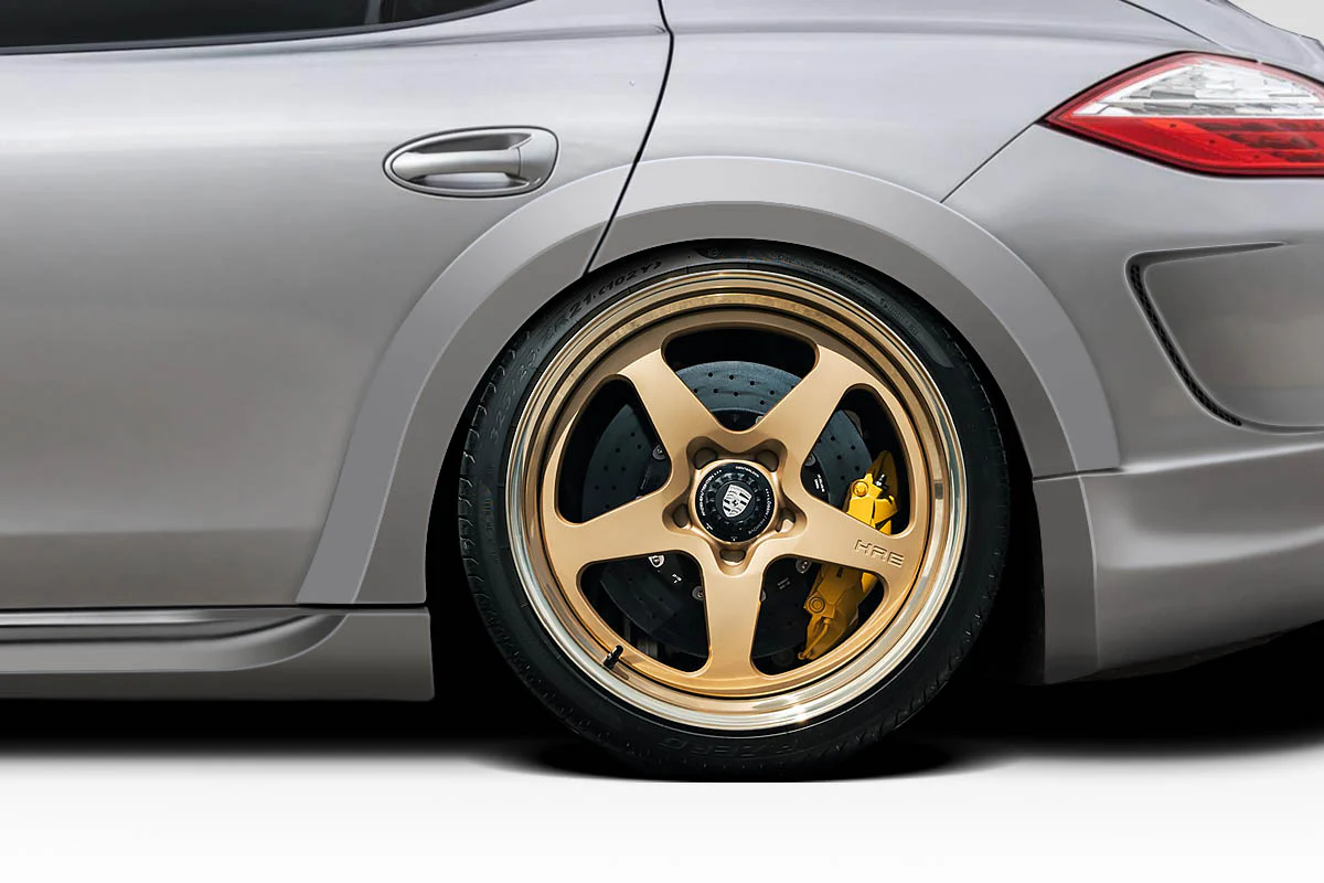Porsche Panamera (2010-2013) Aiming Rear Fender Flares - Image 4