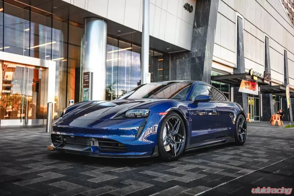 Porsche Taycan Turbo / Turbo S Carbon Fiber Aero Kit Package - Image 10