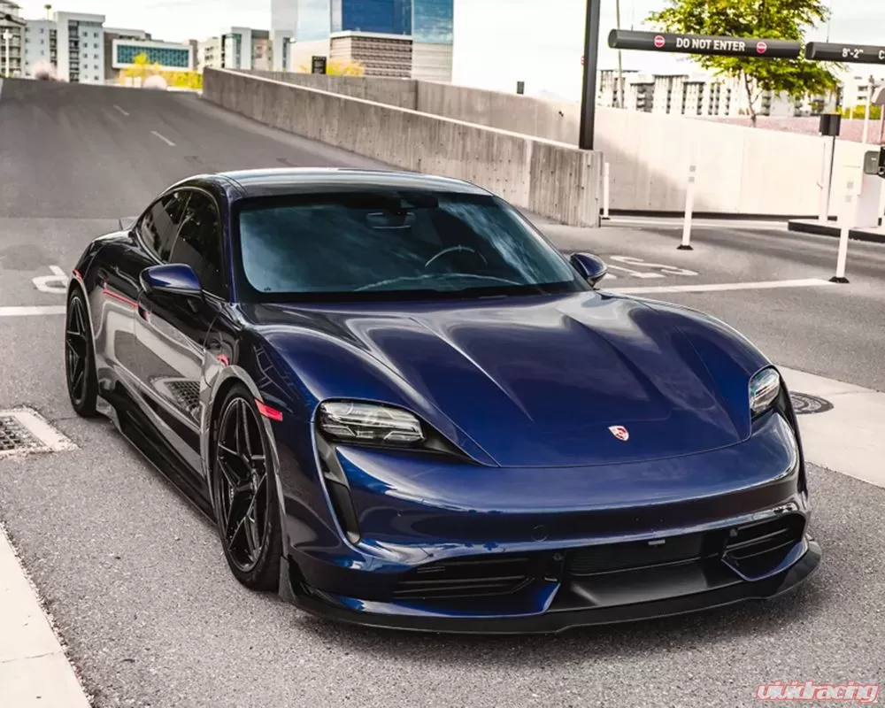 Porsche Taycan Turbo / Turbo S Carbon Fiber Front Lip - Image 10