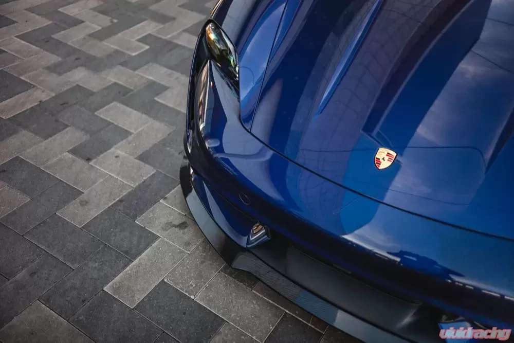 Porsche Taycan Turbo / Turbo S Carbon Fiber Front Lip - Image 5