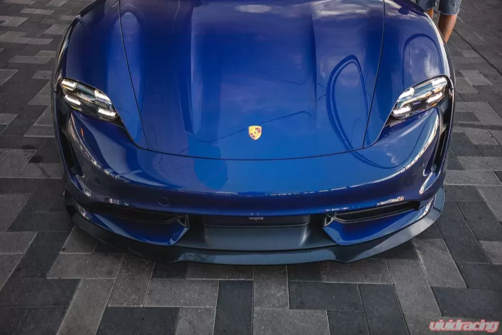 Porsche Taycan Turbo / Turbo S Carbon Fiber Front Lip - Image 7