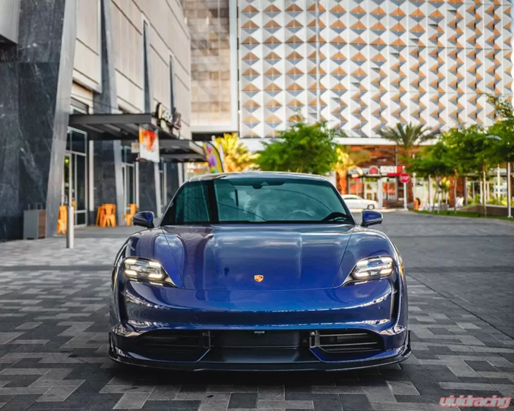 Porsche Taycan Turbo / Turbo S Carbon Fiber Front Lip - Image 9