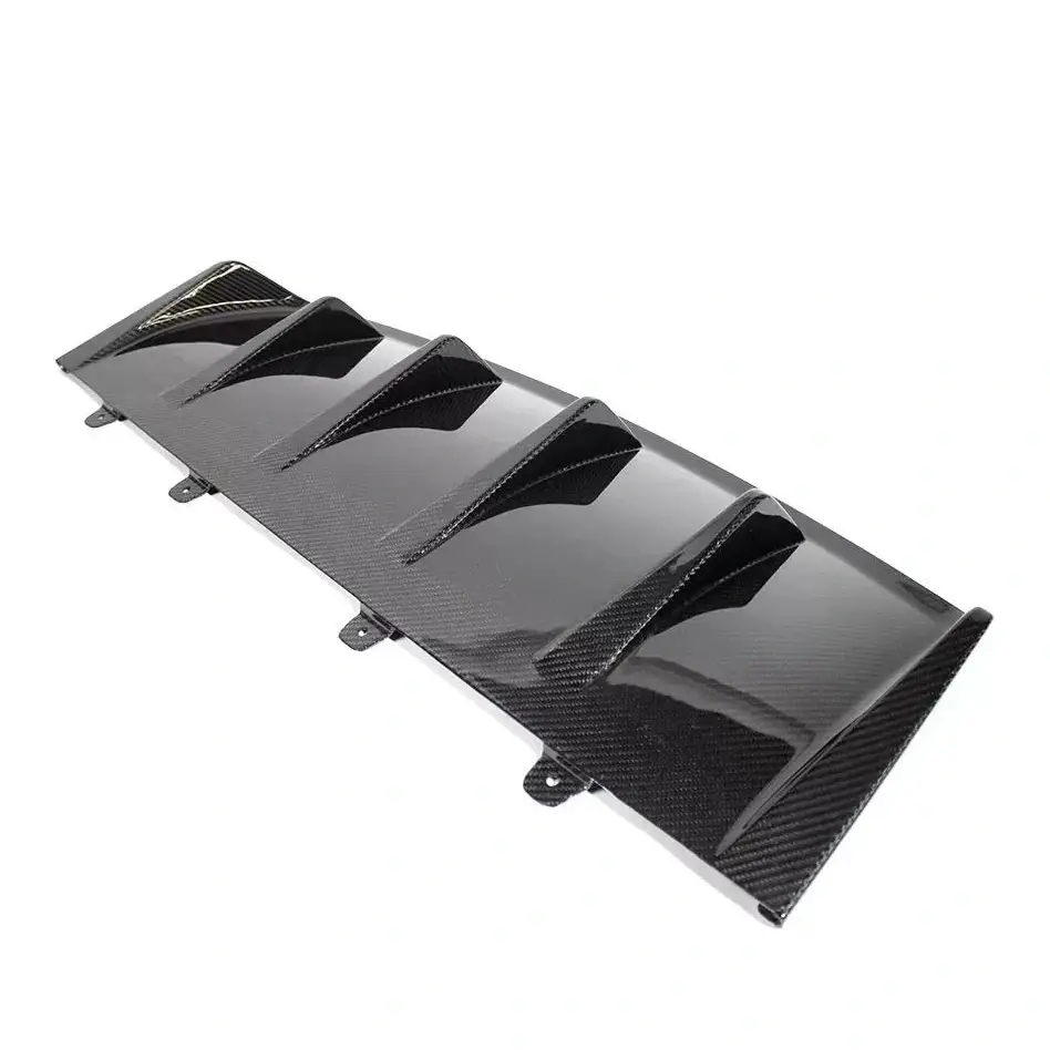 Porsche Taycan Turbo / Turbo S Carbon Fiber Rear Diffuser