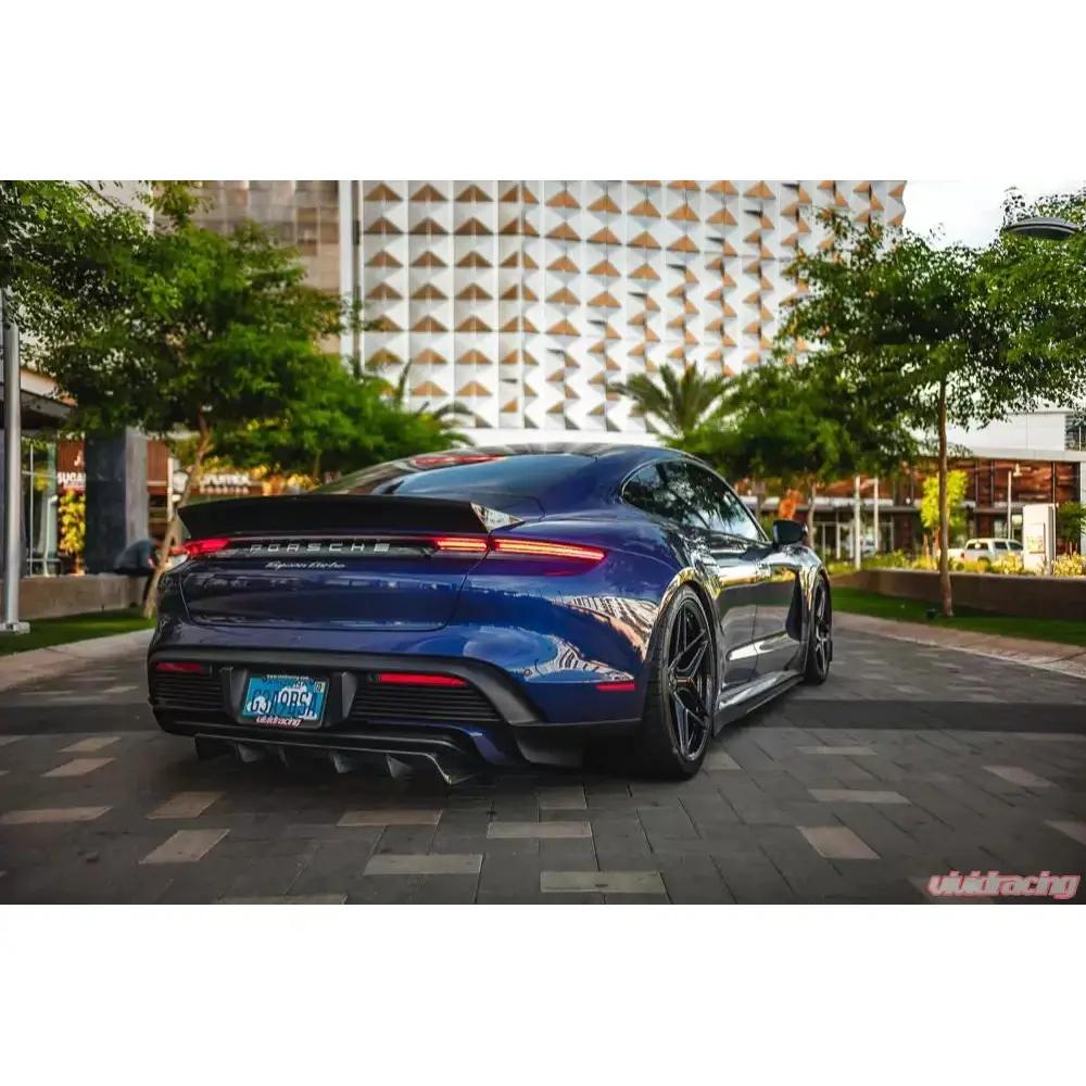 Porsche Taycan Turbo / Turbo S Carbon Fiber Rear Diffuser - Image 12