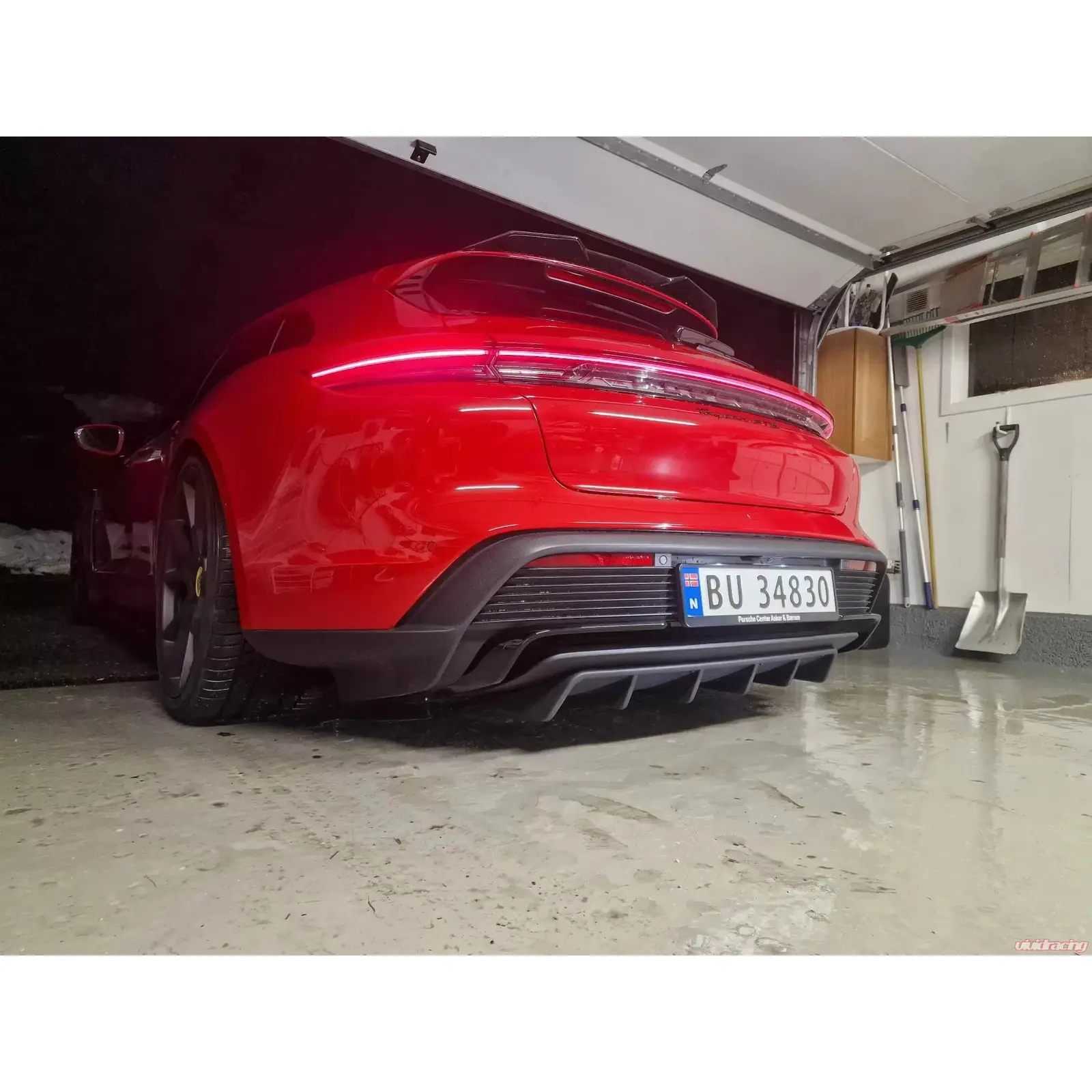 Porsche Taycan Turbo / Turbo S Carbon Fiber Rear Diffuser - Image 14