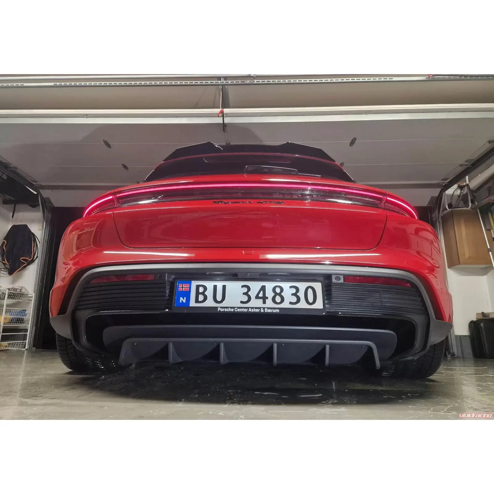 Porsche Taycan Turbo / Turbo S Carbon Fiber Rear Diffuser - Image 16