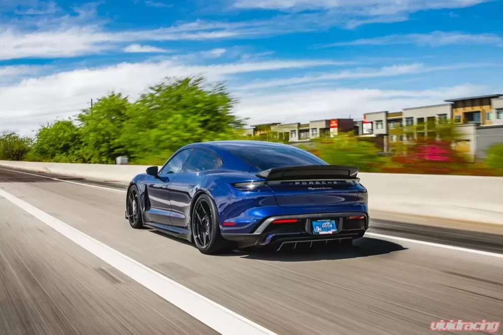 Porsche Taycan Turbo / Turbo S Carbon Fiber Side Skirts - Image 14