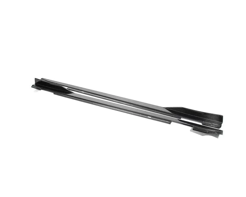 Porsche Taycan Turbo / Turbo S Carbon Fiber Side Skirts - Image 5
