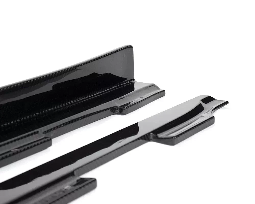 Porsche Taycan Turbo / Turbo S Carbon Fiber Side Skirts - Image 8