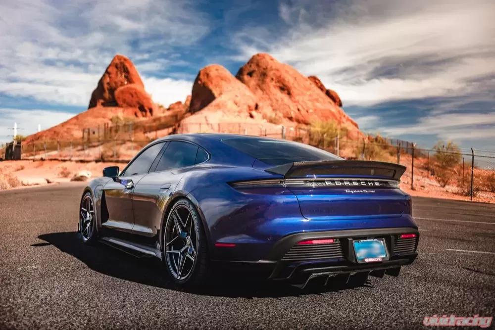 Porsche Taycan Turbo / Turbo S Carbon Fiber Trunk Spoiler - Image 10