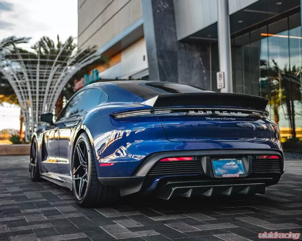 Porsche Taycan Turbo / Turbo S Carbon Fiber Trunk Spoiler - Image 8