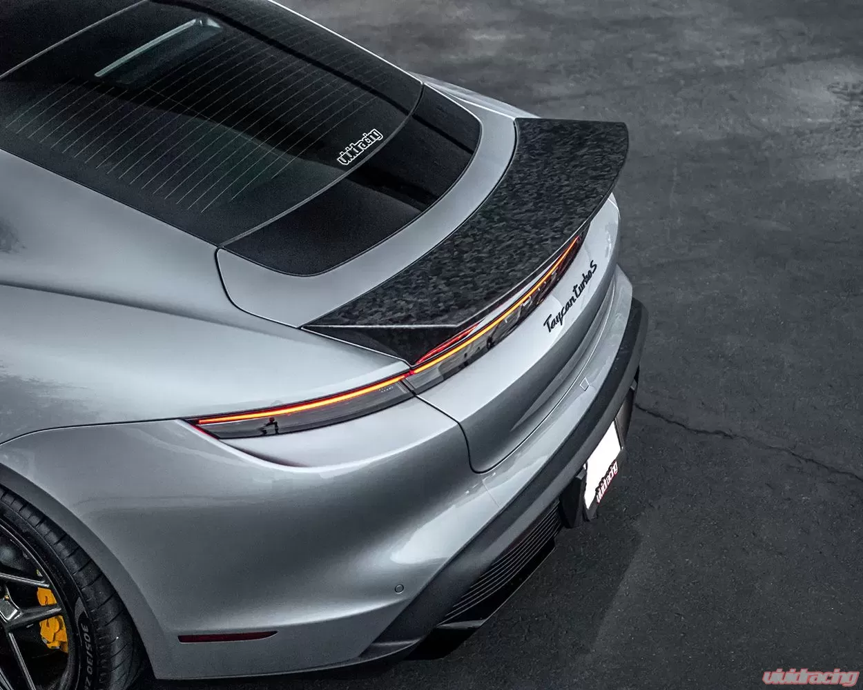 Porsche Taycan Turbo / Turbo S Forged Carbon Fiber Aero Kit Package - Image 13
